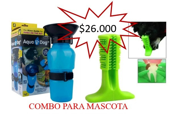 Miniatura 3 de Combo Cepillo QuitaSarro + Bebedero perr